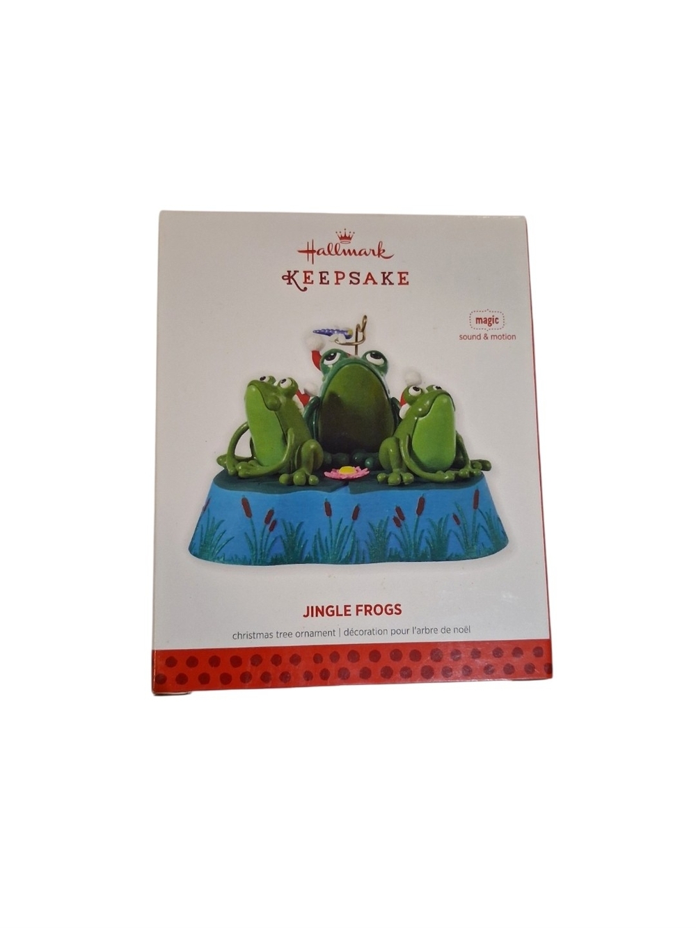 Hallmark Keepsake Jingle Frogs Christmas Ornament